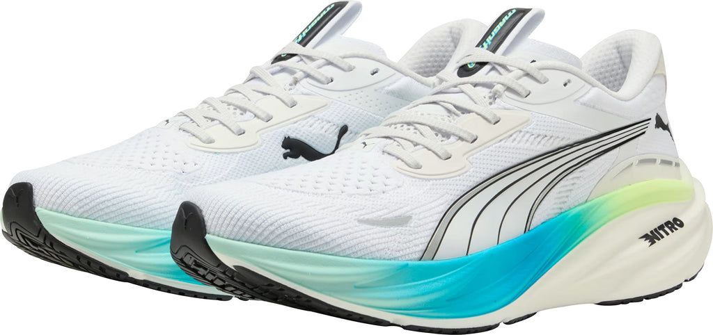 Puma Men's Magnify Nitro 3 Running Shoes - White