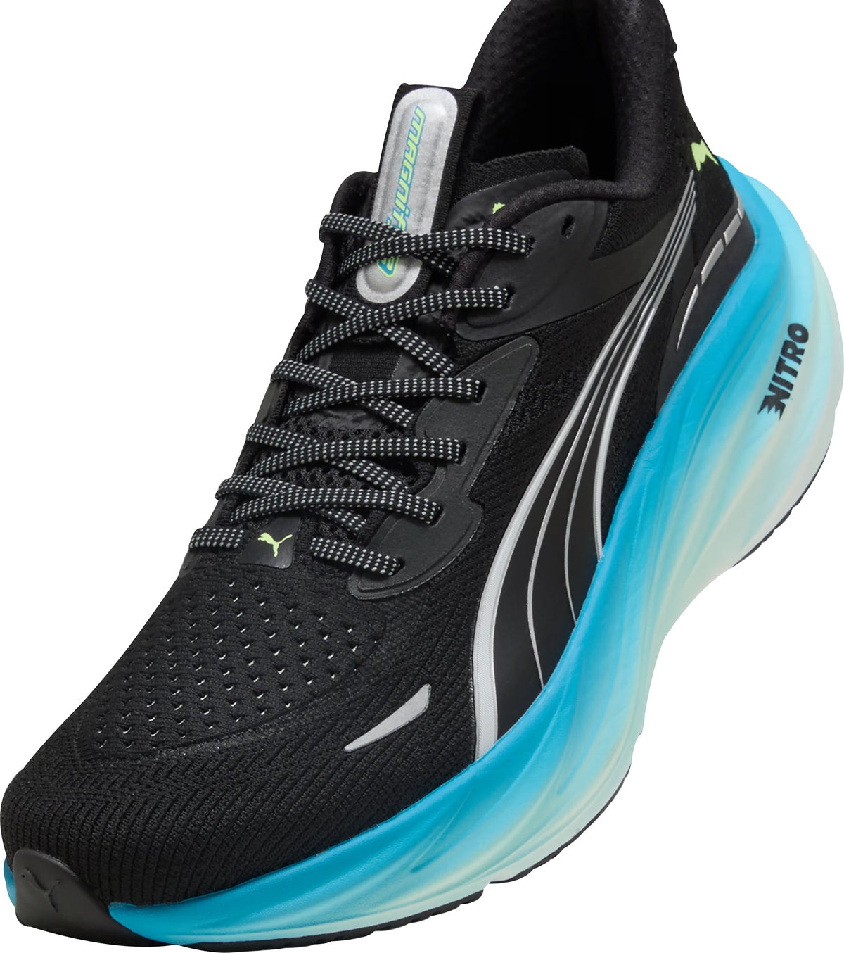 Puma Men's Magnify Nitro 3 Running Shoes - Black