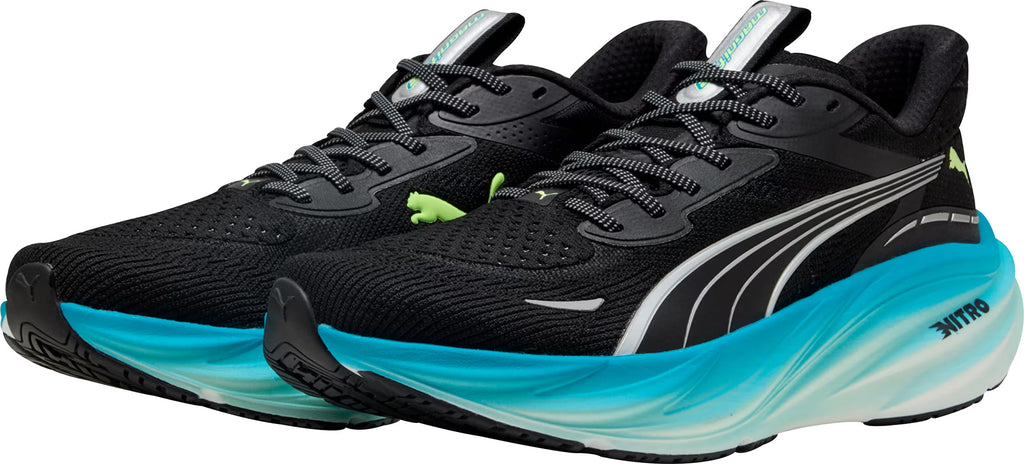 Puma Men's Magnify Nitro 3 Running Shoes - Black
