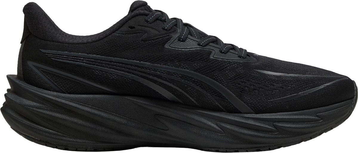 Puma Men's Velocity Nitro 5 Wide Fit Running Shoes - Black
