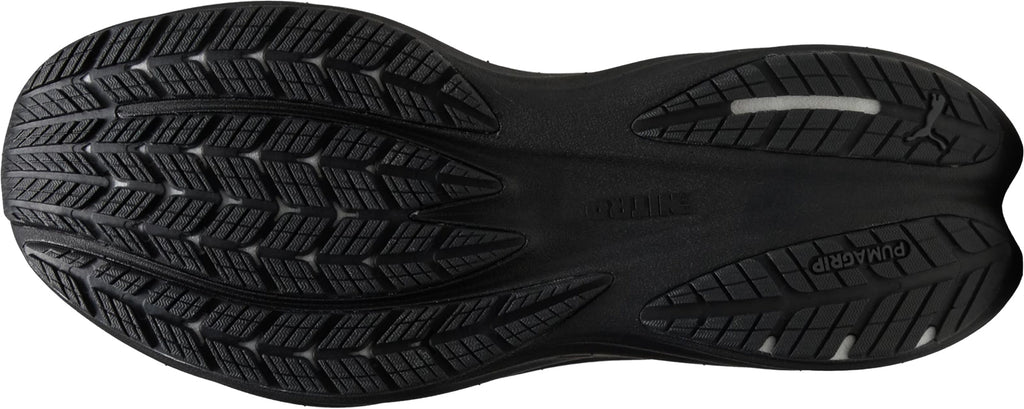 Puma Men's Velocity Nitro 5 Wide Fit Running Shoes - Black