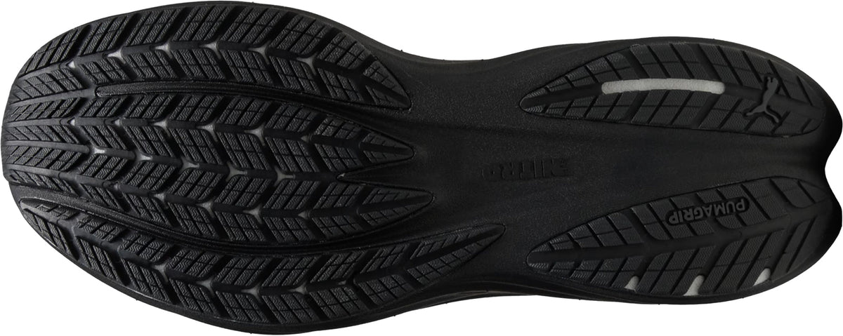 Puma Men's Velocity Nitro 5 Wide Fit Running Shoes - Black