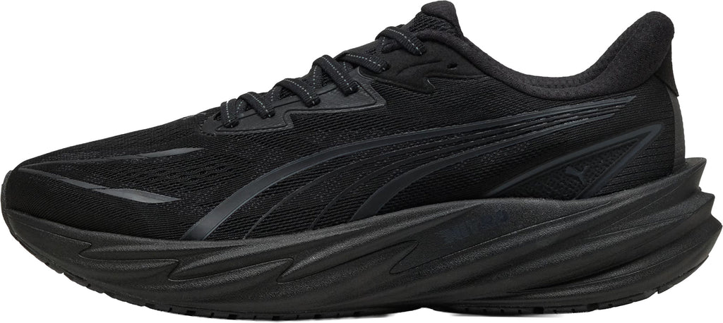 Puma Men's Velocity Nitro 5 Wide Fit Running Shoes - Black