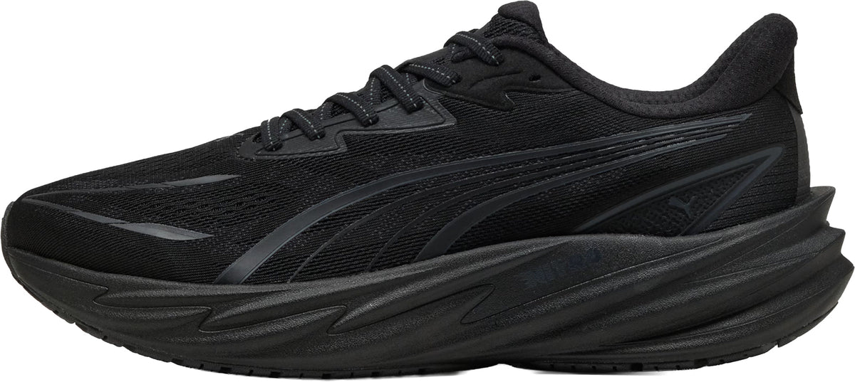 Puma Men's Velocity Nitro 5 Wide Fit Running Shoes - Black