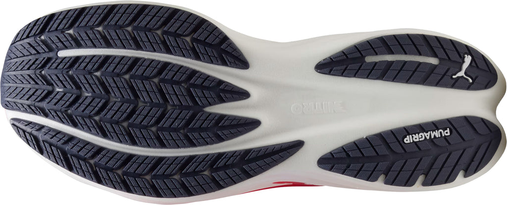 Puma Men's Velocity Nitro 5 Wide Fit Running Shoes - White
