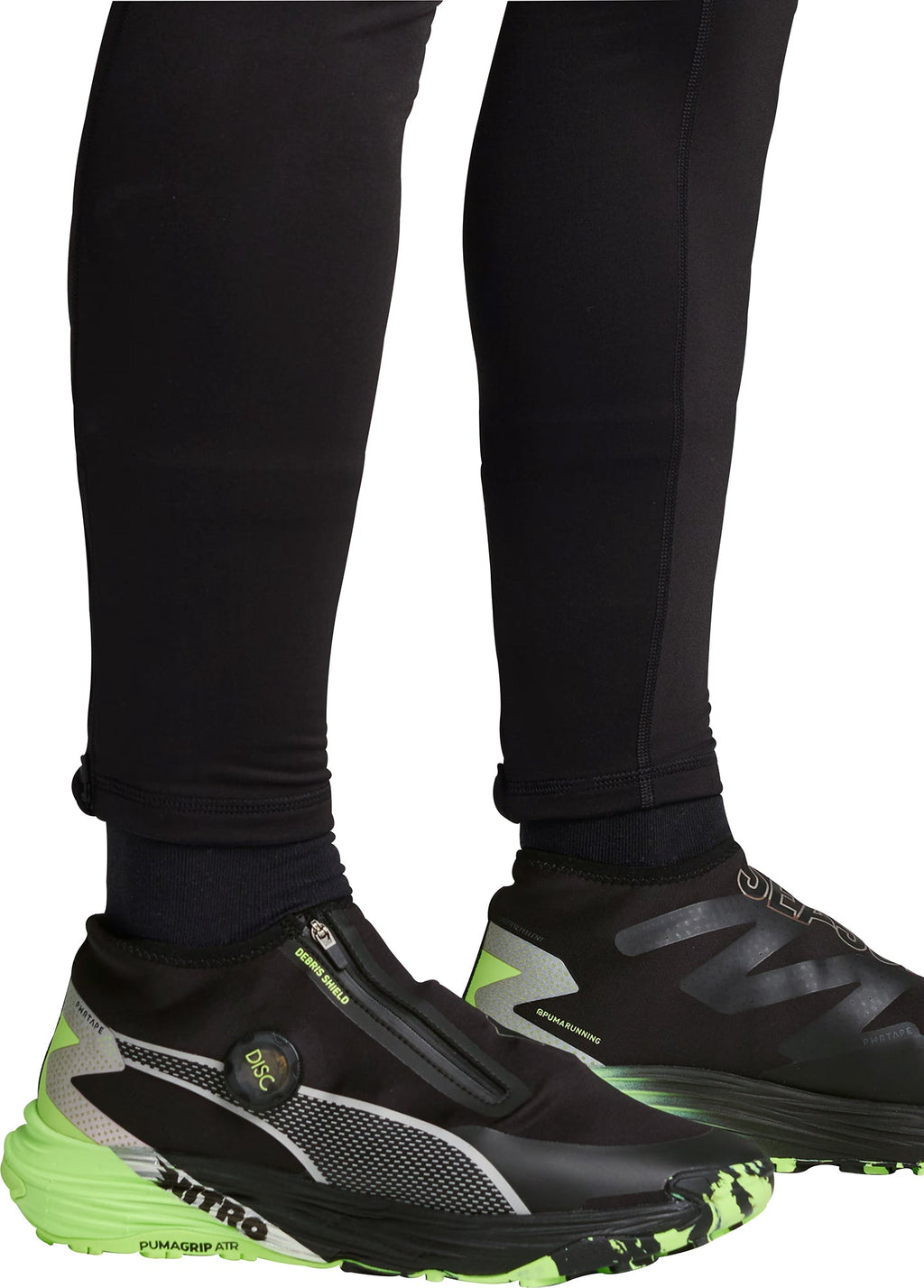 Puma Men's Voyage Nitro 3 Disc Trail Running Shoes - Black