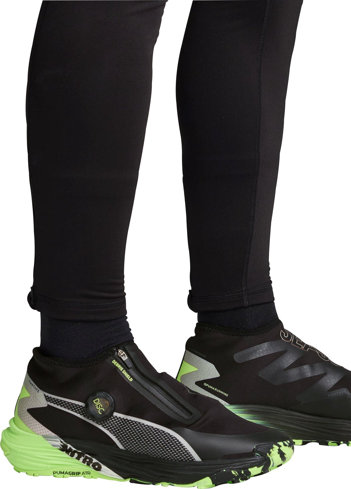 Puma Men's Voyage Nitro 3 Disc Trail Running Shoes - Black