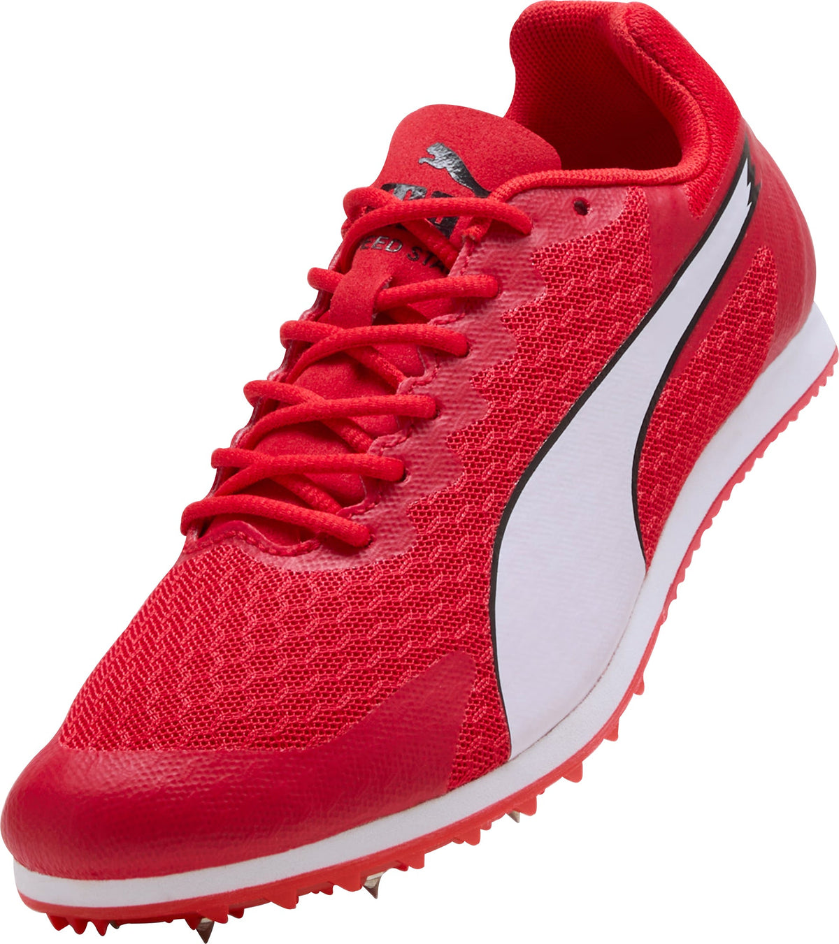 Puma Junior evoSpeed Star 9 Running Spikes - Red
