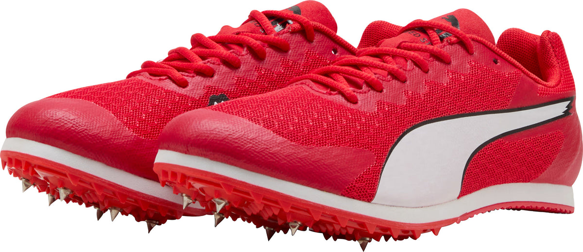 Puma Junior evoSpeed Star 9 Running Spikes - Red