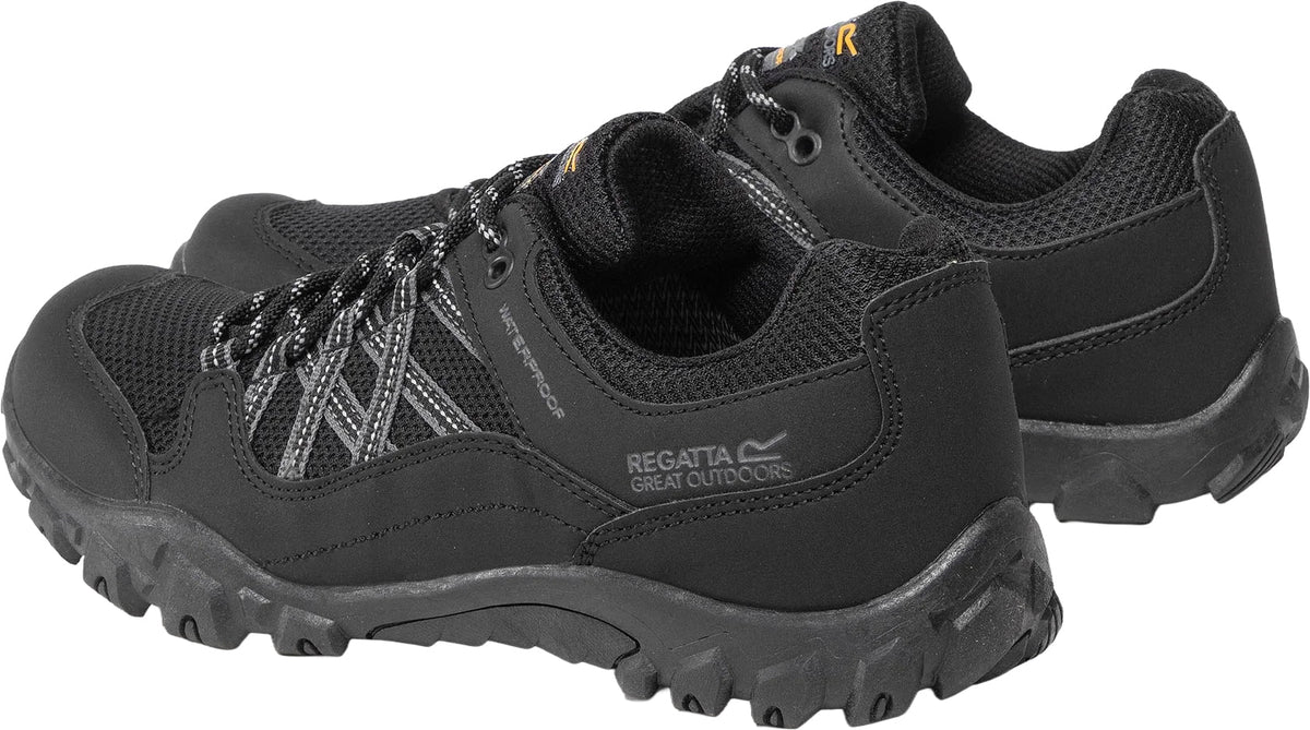 Regatta Men's Edgepoint III Waterproof Walking Shoes - Black