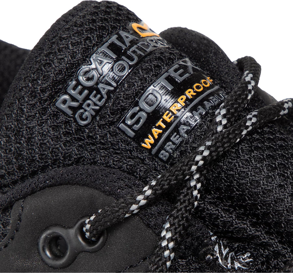 Regatta Men's Edgepoint III Waterproof Walking Shoes - Black