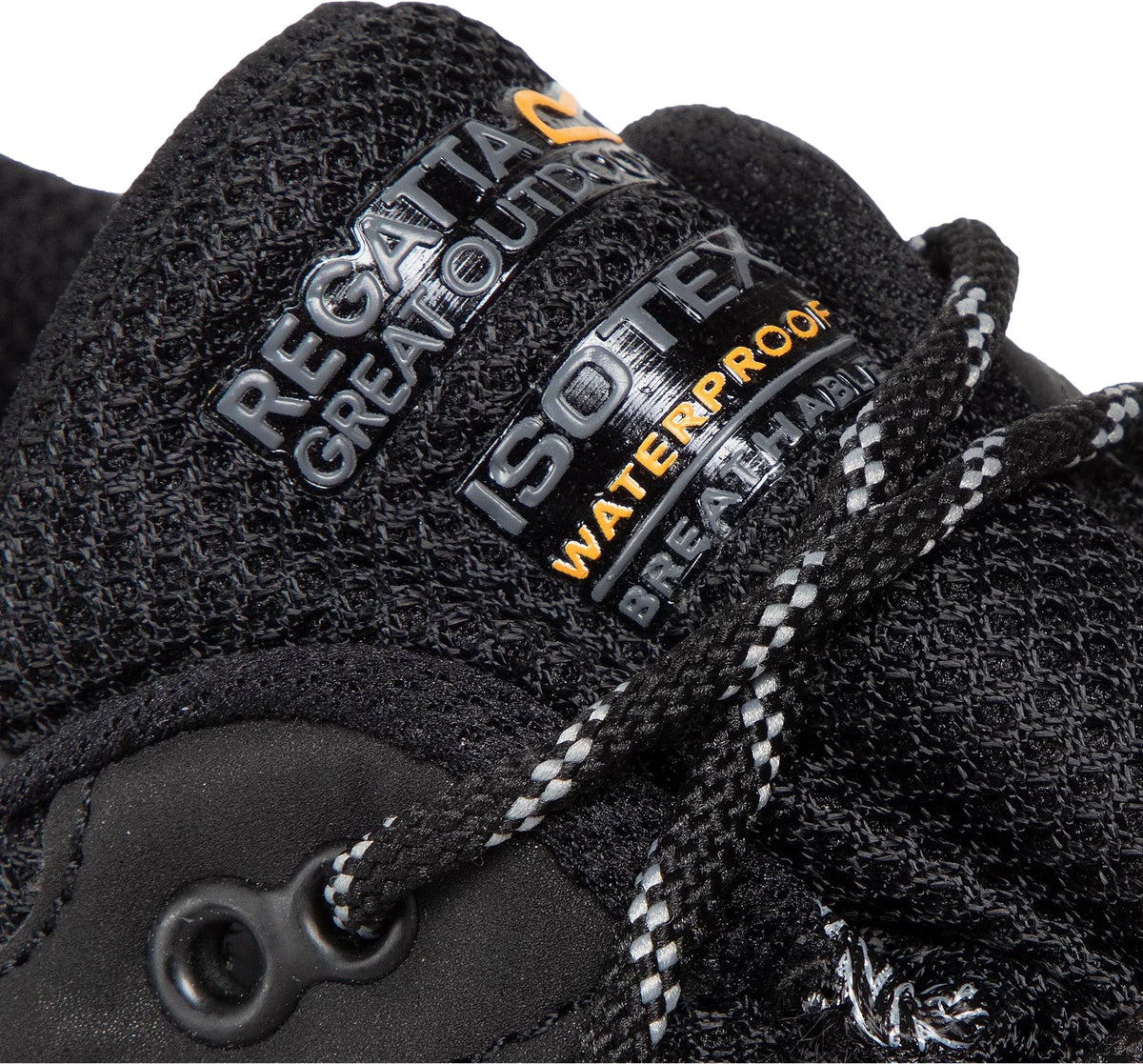 Regatta Men's Edgepoint III Waterproof Walking Shoes - Black