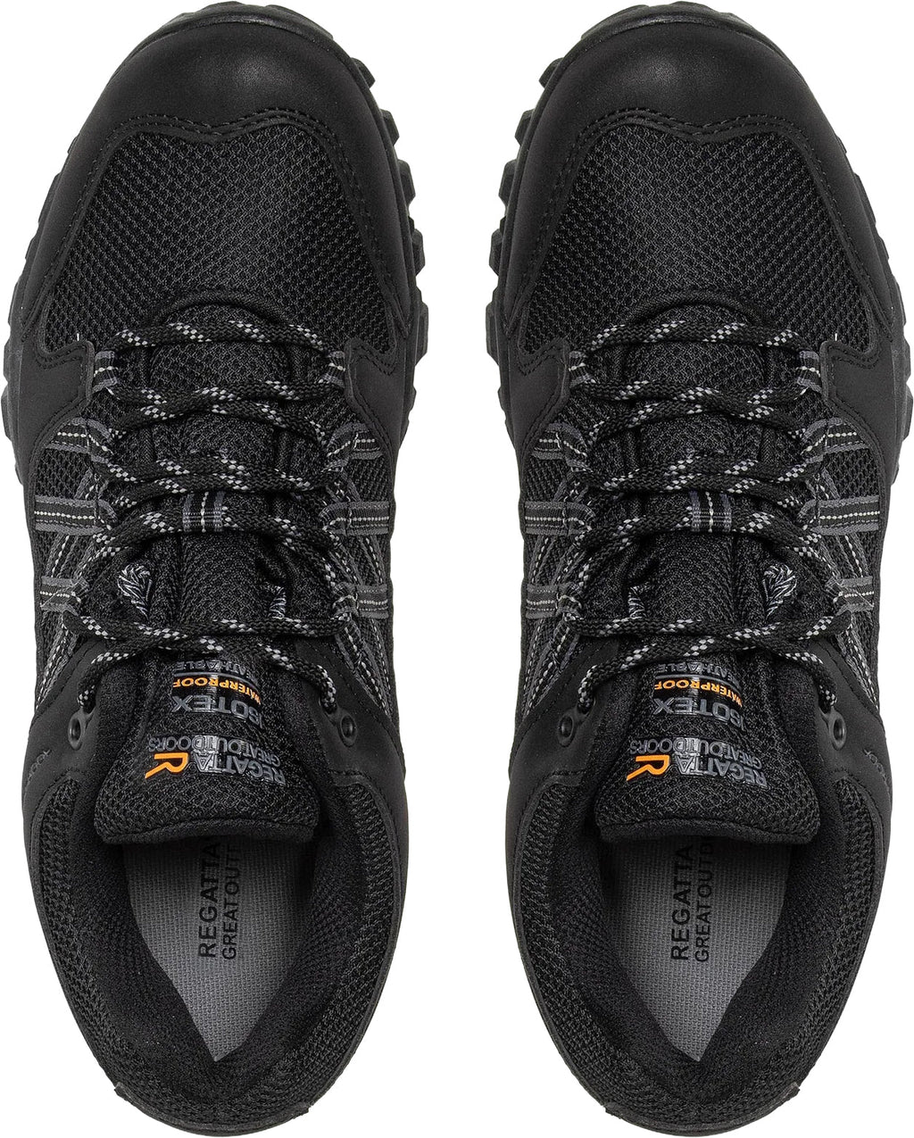 Regatta Men's Edgepoint III Waterproof Walking Shoes - Black