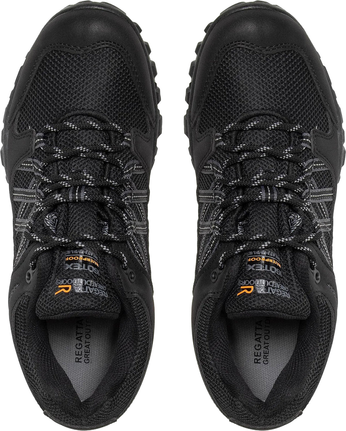 Regatta Men's Edgepoint III Waterproof Walking Shoes - Black