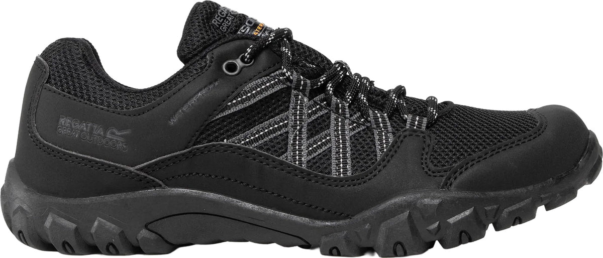 Regatta Men's Edgepoint III Waterproof Walking Shoes - Black