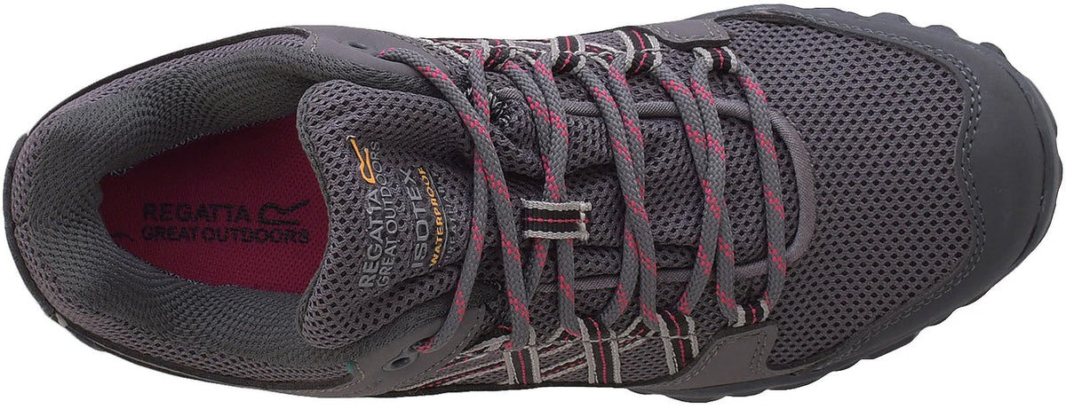 Regatta Women's Edgepoint III Waterproof Walking Shoes - Grey