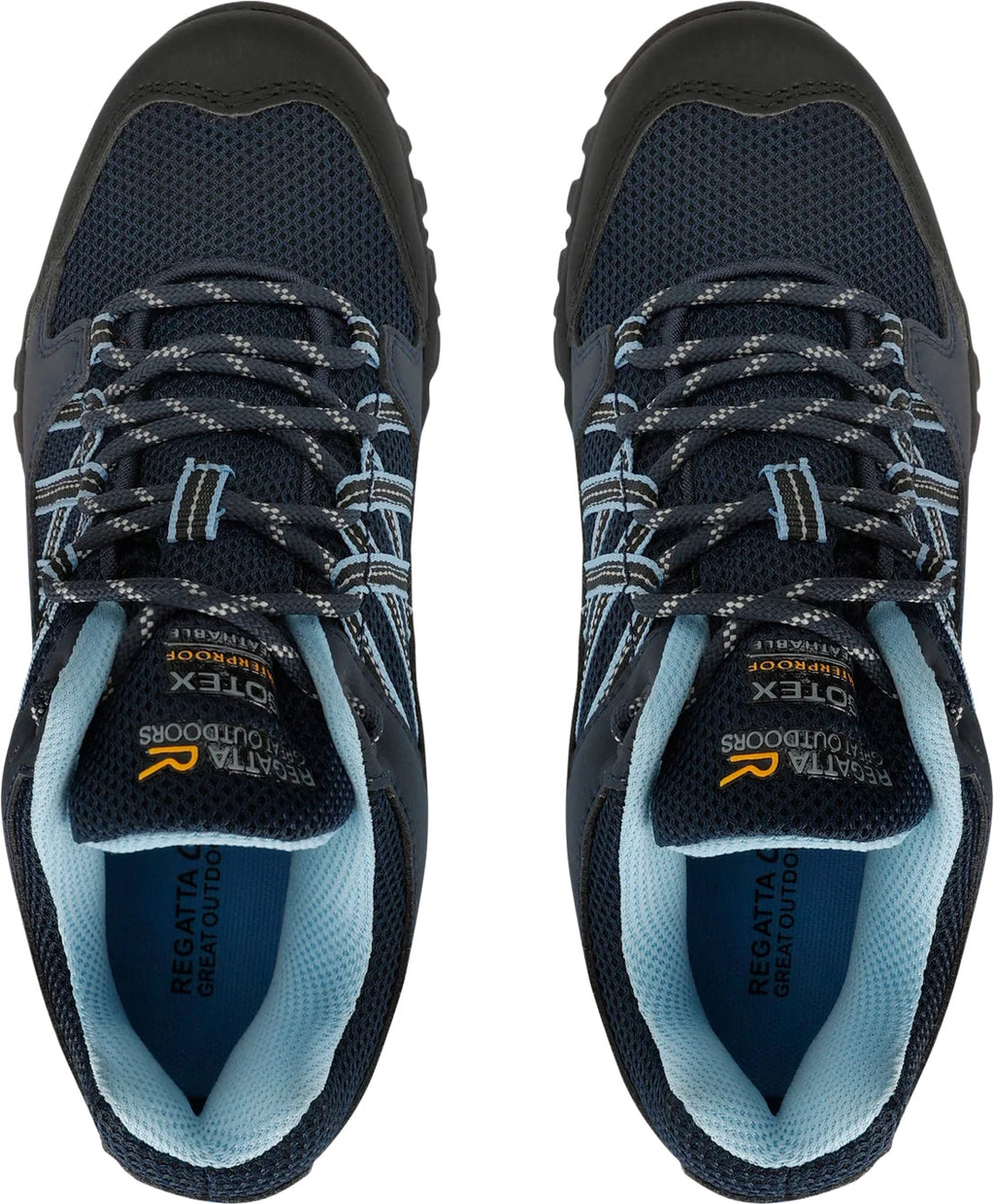 Regatta Women's Edgepoint III Waterproof Walking Shoes - Blue