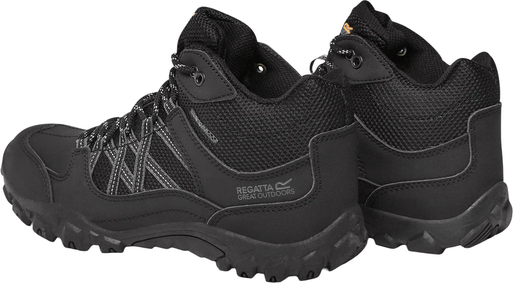 Regatta Men's Edgepoint Waterproof Walking Boots - Black