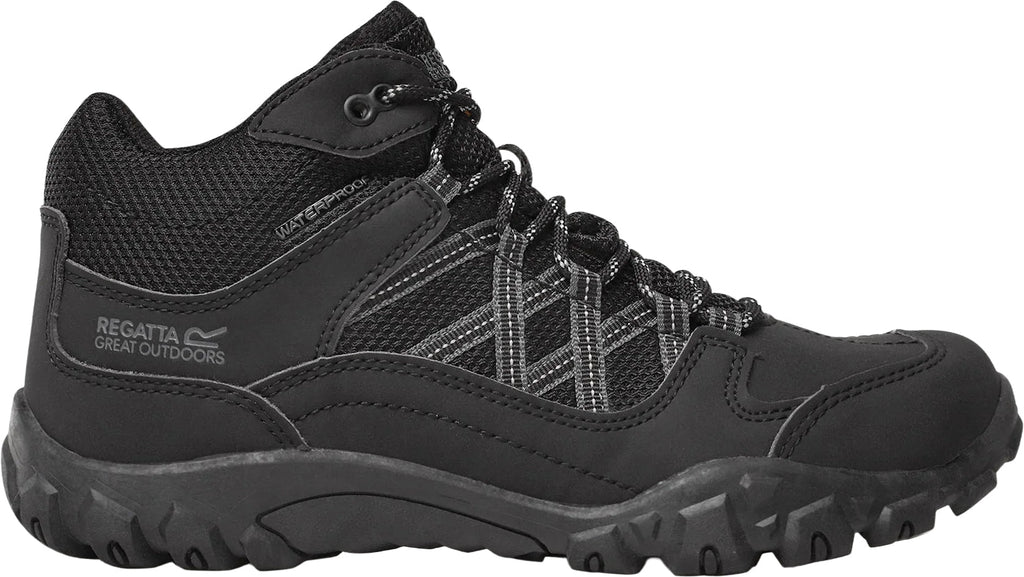 Regatta Men's Edgepoint Waterproof Walking Boots - Black