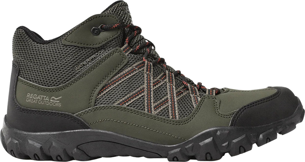 Regatta Men's Edgepoint Waterproof Walking Boots - Green