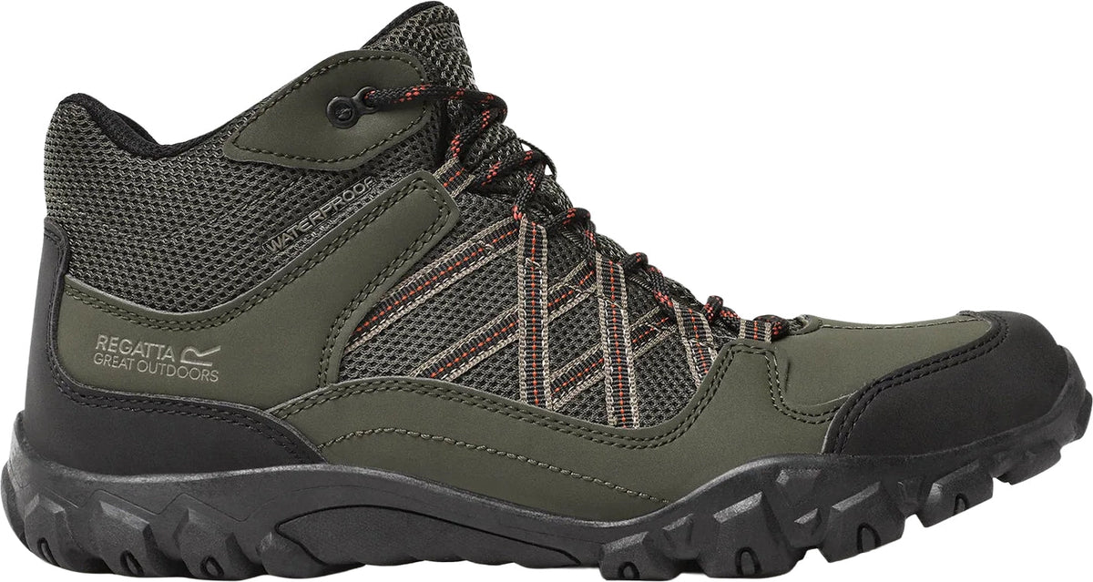 Regatta Men's Edgepoint Waterproof Walking Boots - Green