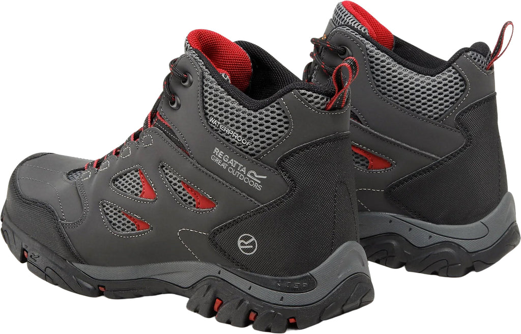 Regatta Men's Holcombe Waterproof Walking Boots - Grey