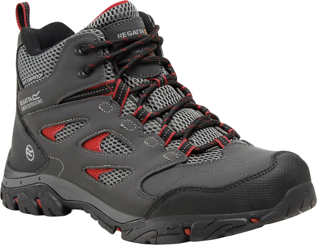 Regatta Men's Holcombe Waterproof Walking Boots - Grey
