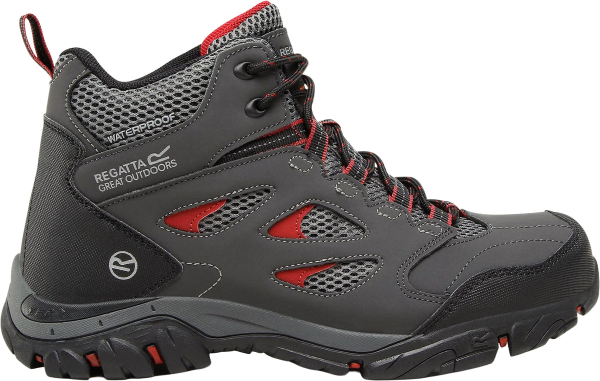 Regatta Men's Holcombe Waterproof Walking Boots - Grey