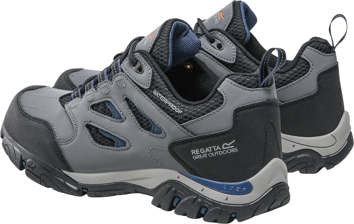 Regatta Men's Holcombe Waterproof Walking Shoes - Grey