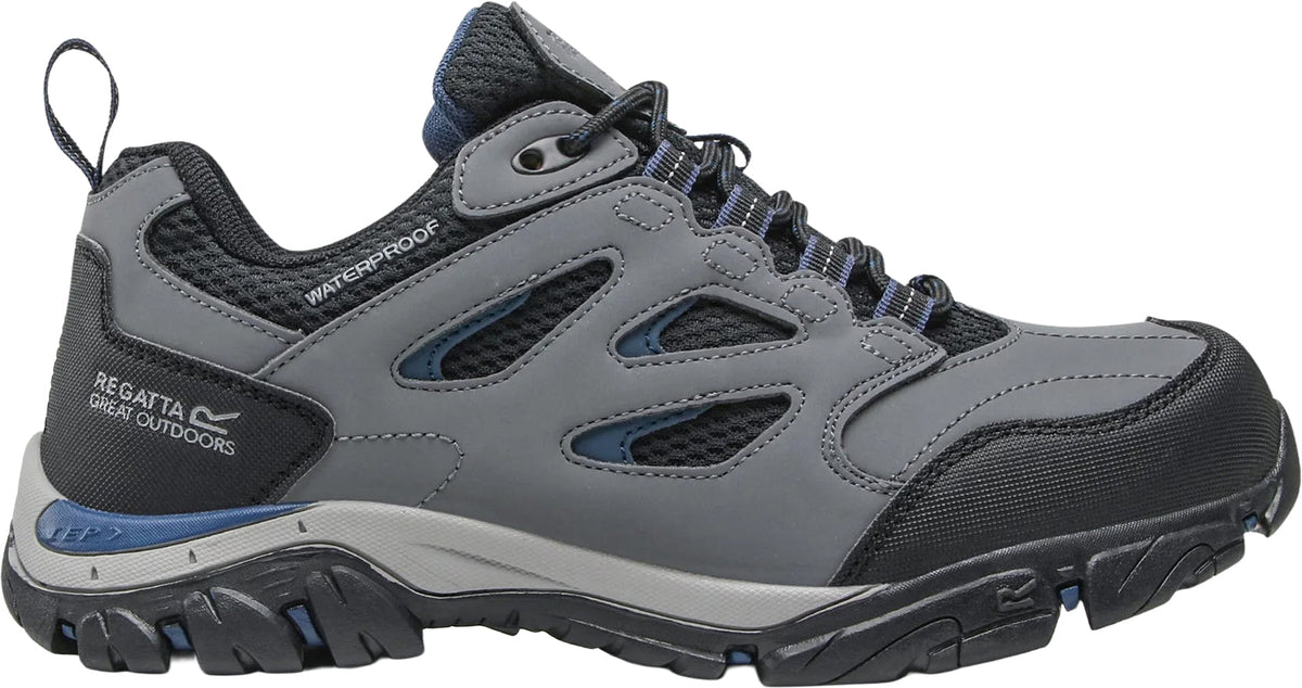 Regatta Men's Holcombe Waterproof Walking Shoes - Grey