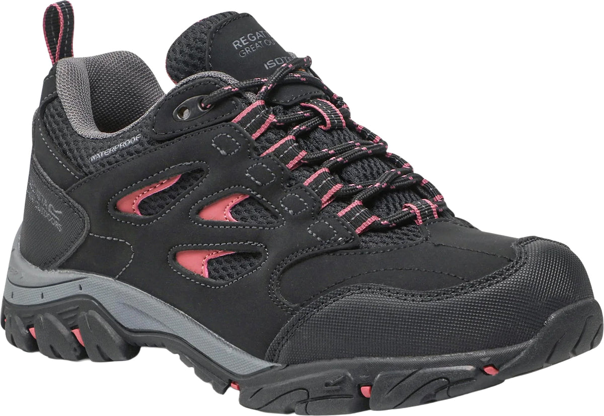 Regatta Women's Holcombe Waterproof Walking Shoes - Black
