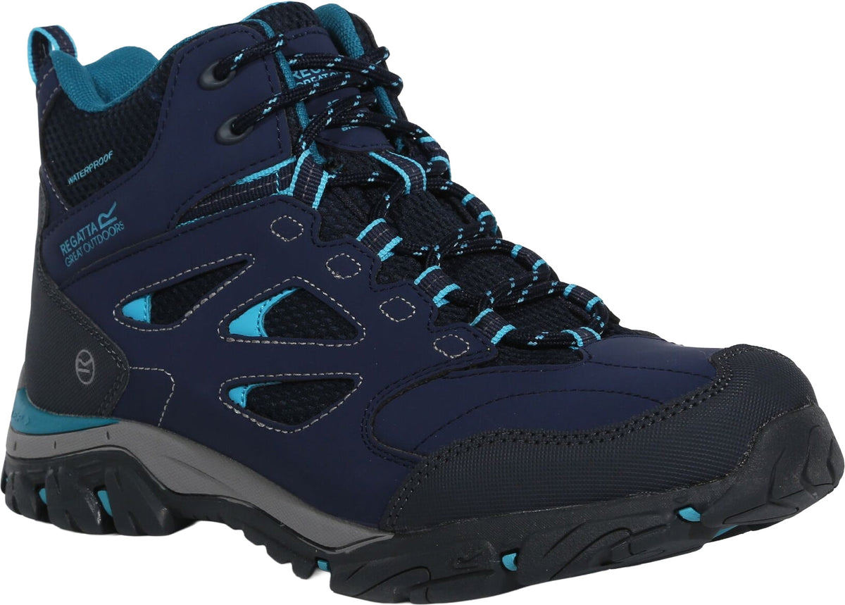 Regatta Women's Holcombe Waterproof Walking Boots - Blue