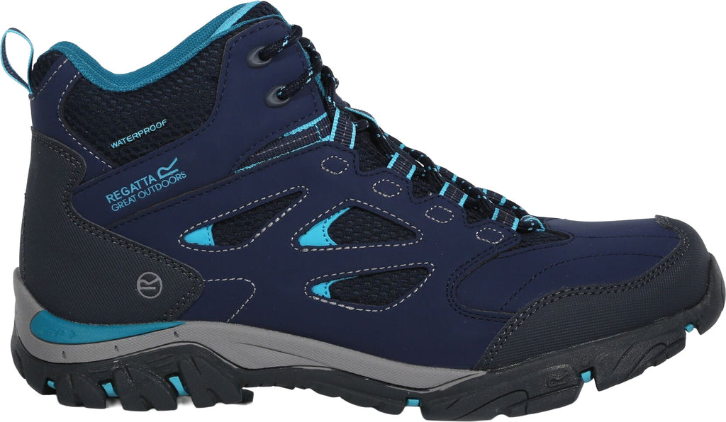 Regatta Women's Holcombe Waterproof Walking Boots - Blue