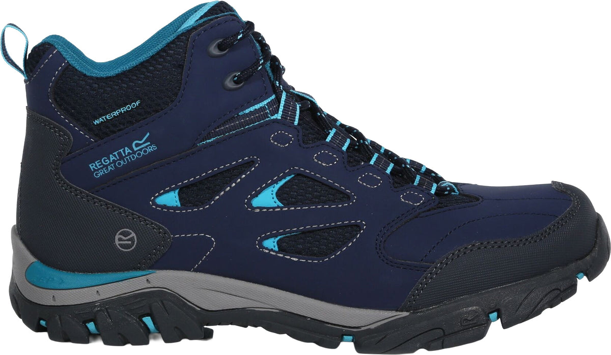 Regatta Women's Holcombe Waterproof Walking Boots - Blue