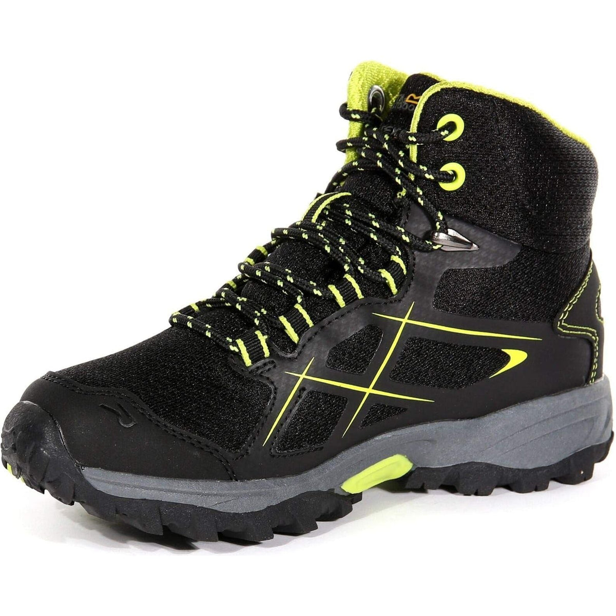 Regatta Junior Kota Mid Waterproof Walking Boots - Black