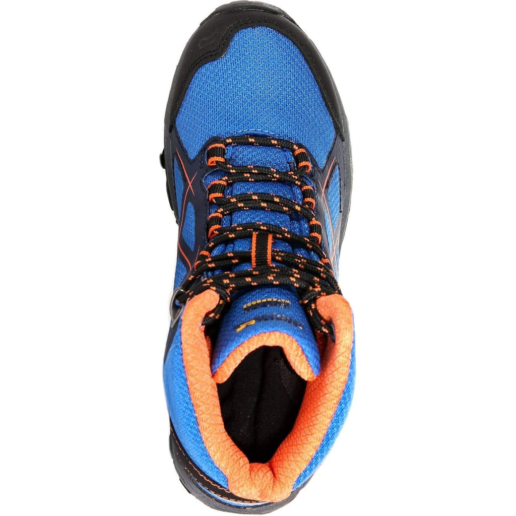 Regatta Junior Kota Mid Waterproof Walking Boots - Blue