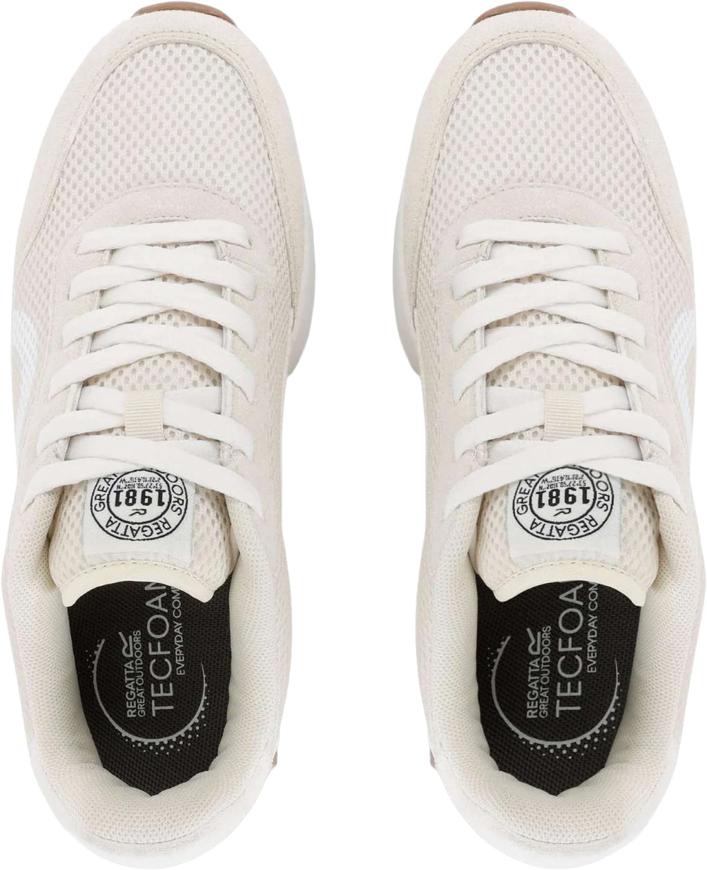 Regatta Women's Marine Heritage Shoes - Cream