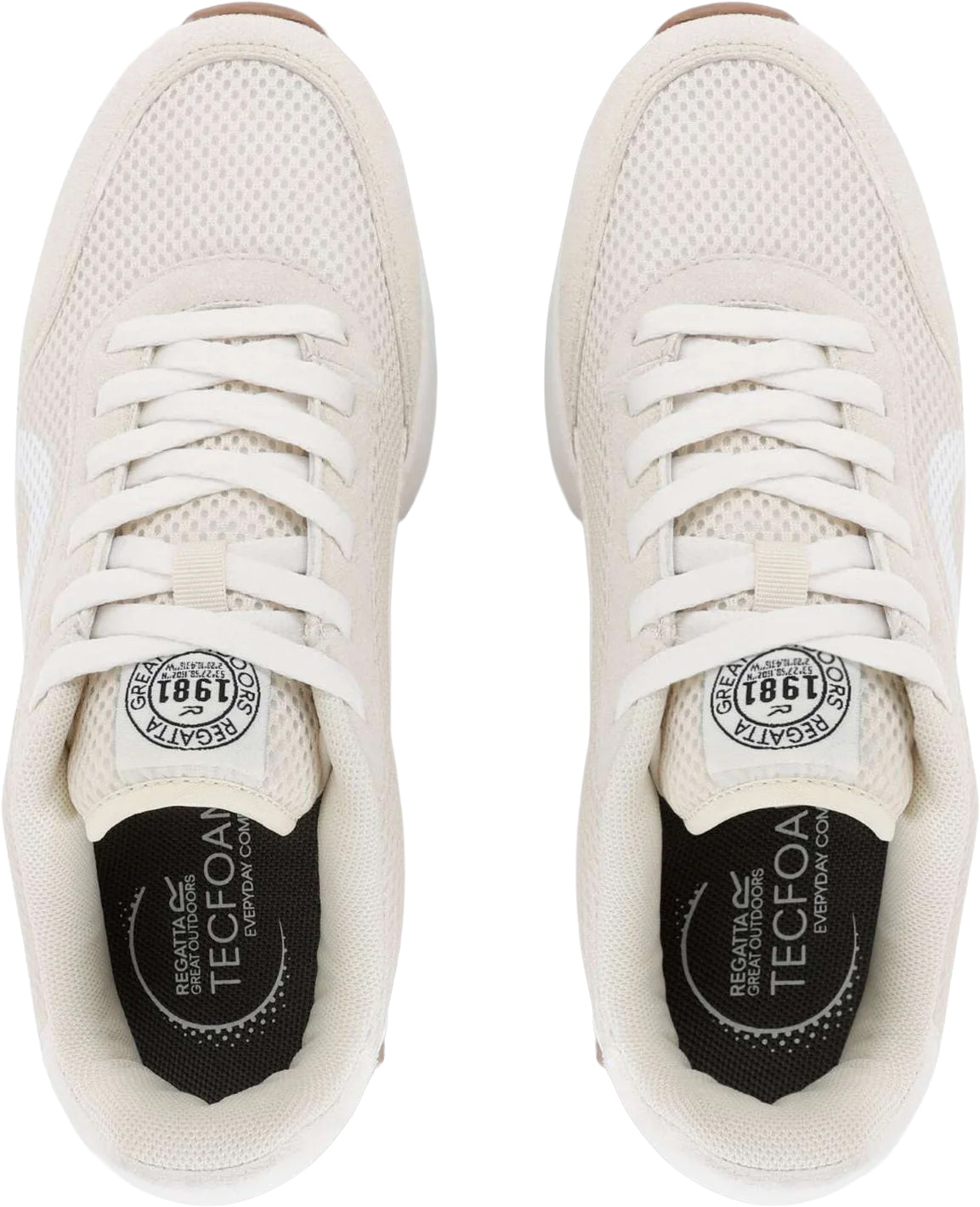Regatta Women's Marine Heritage Shoes - Cream