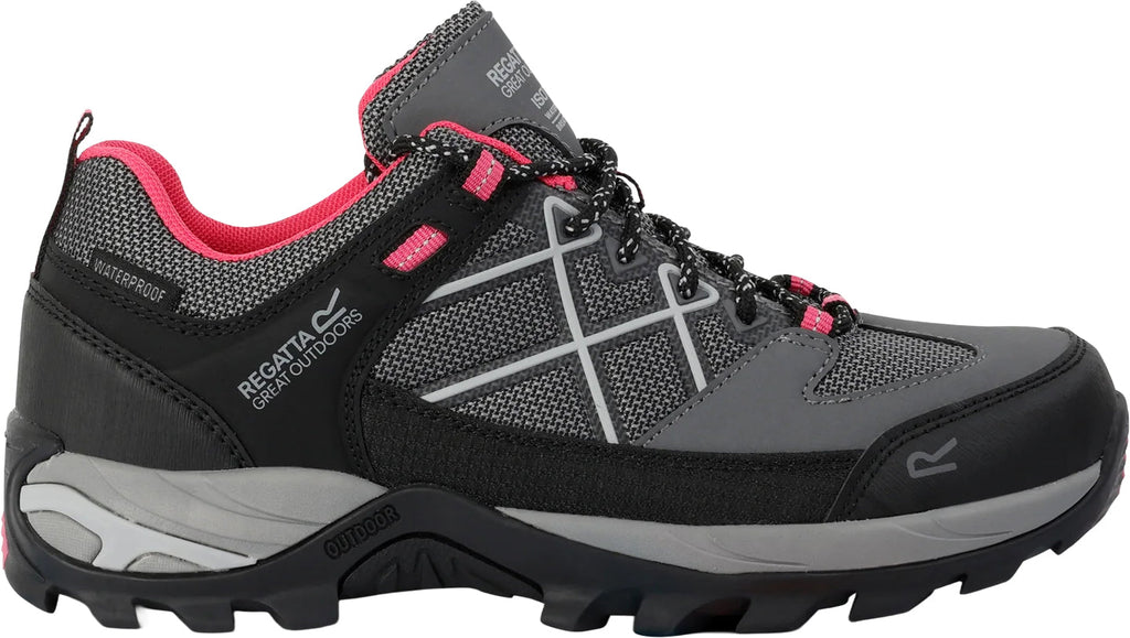 Regatta Women's Samaris III Waterproof Walking Shoes - Grey
