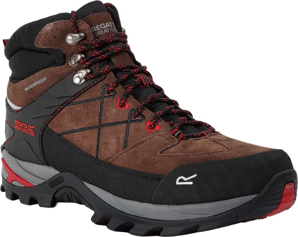 Regatta Men's Samaris Pro II Waterproof Walking Boots - Brown