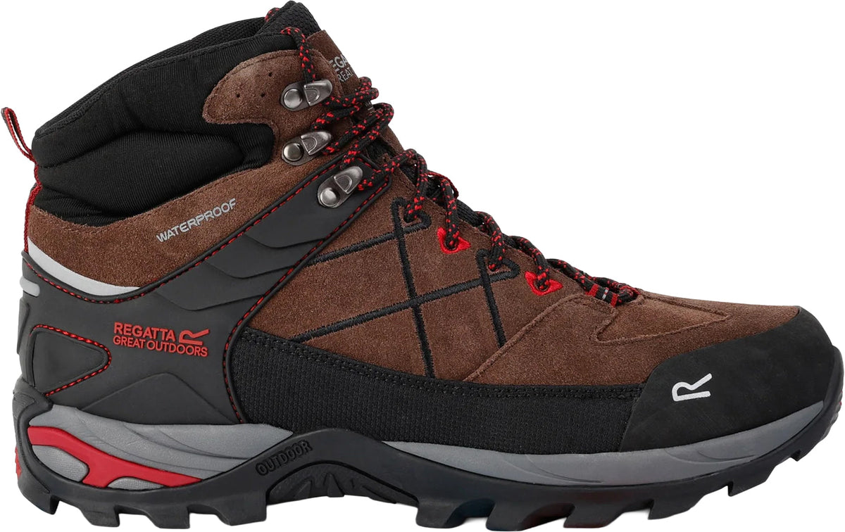 Regatta Men's Samaris Pro II Waterproof Walking Boots - Brown