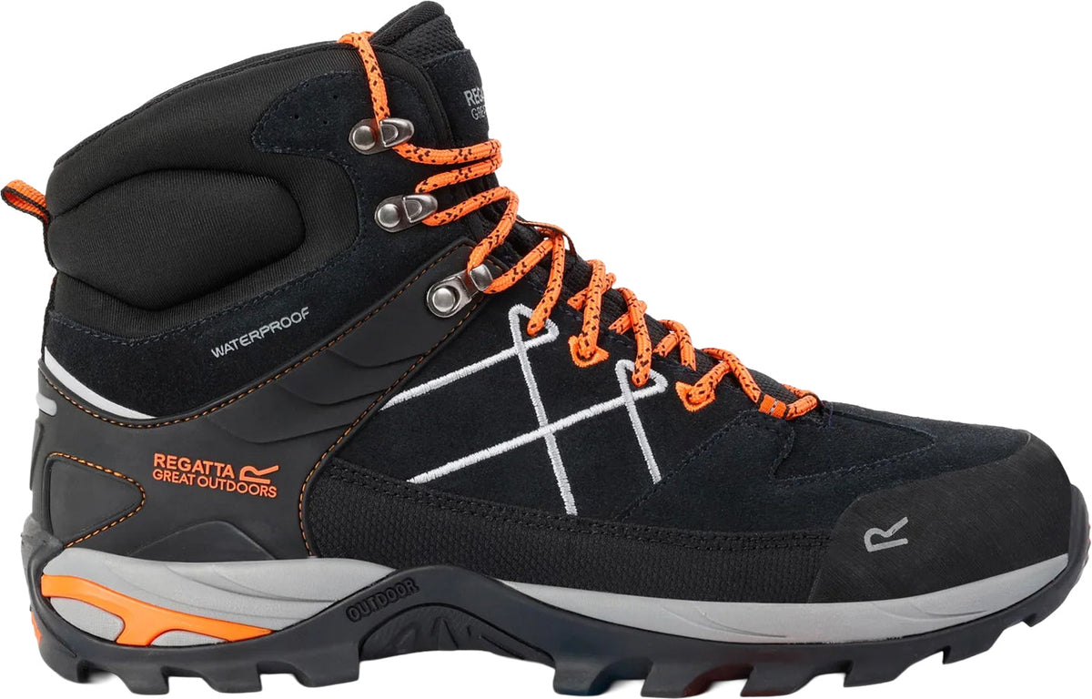 Regatta Men's Samaris Pro II Waterproof Walking Boots - Black