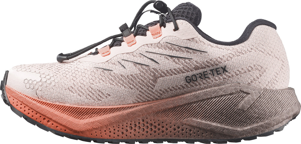 Salomon Women's Aero Blaze 4 GRVL GORE-TEX Trail Running Shoes - Cream
