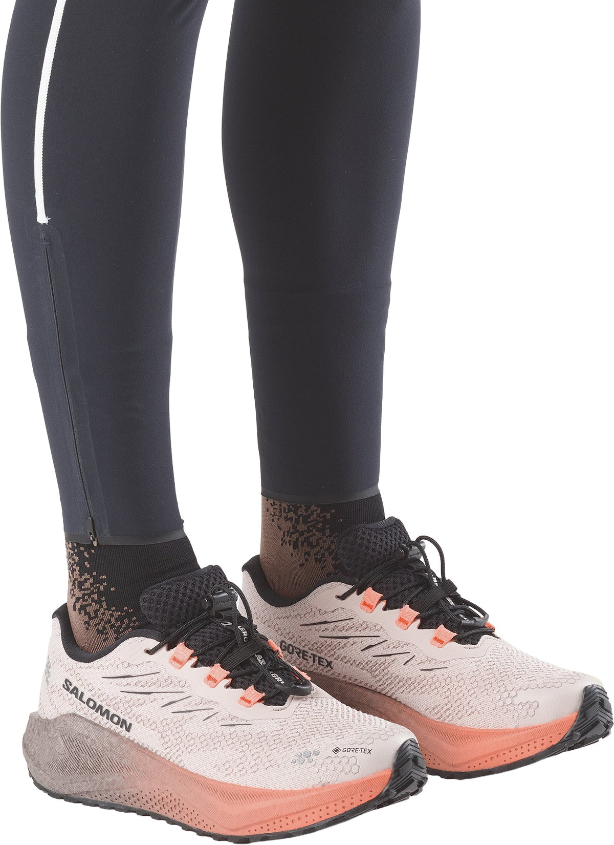 Salomon Women's Aero Blaze 4 GRVL GORE-TEX Trail Running Shoes - Cream