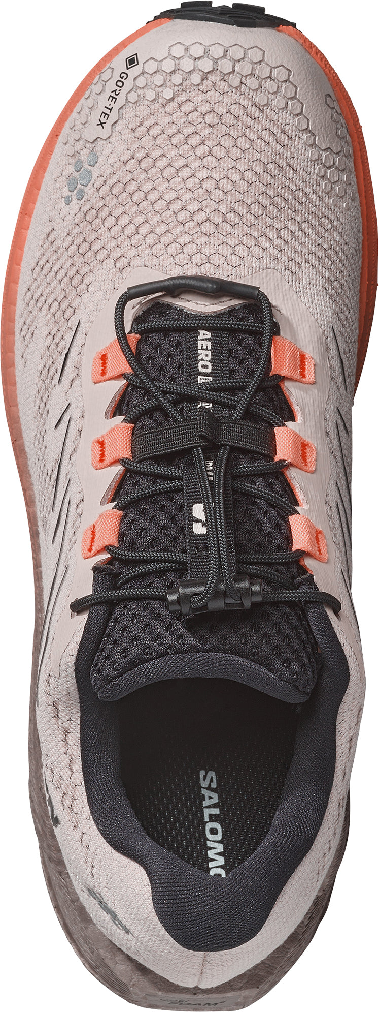 Salomon Women's Aero Blaze 4 GRVL GORE-TEX Trail Running Shoes - Cream