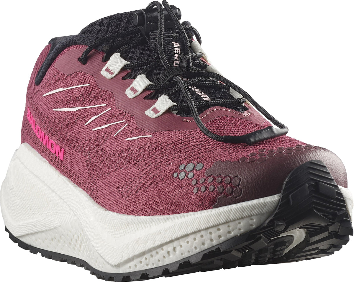 Salomon Women's Aero Blaze 4 GRVL Trail Running Shoes - Red