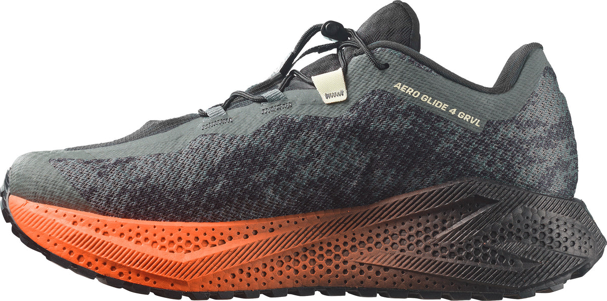 Salomon Men's Aero Glide 4 GRVL Trail Running Shoes - Green