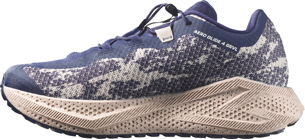 Salomon Men's Aero Glide 4 GRVL Trail Running Shoes - Blue