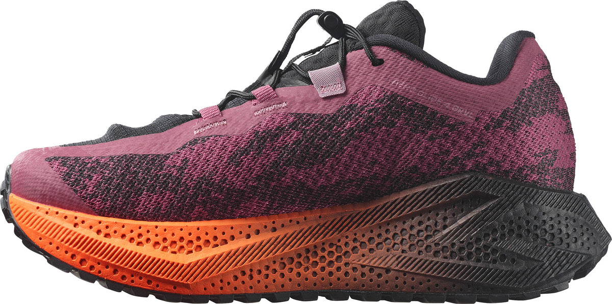 Salomon Women's Aero Glide 4 GRVL Trail Running Shoes - Purple