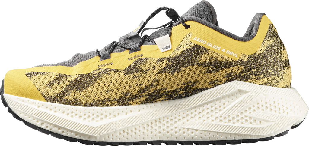 Salomon Men's Aero Glide 4 GRVL Trail Running Shoes - Yellow